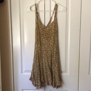 UO Yellow Floral Dress
